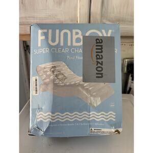 NEW Funboy Giant Inflatable Luxury Chaise Lounge Chair Pool Float
